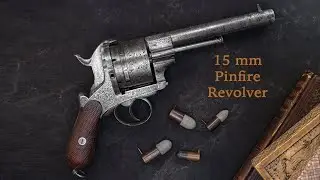 A 15 mm Pinfire Revolver | One of the Largest Handgun Cartridges of Its Era