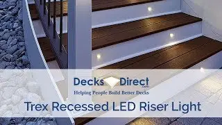 Trex Recessed LED Riser Light