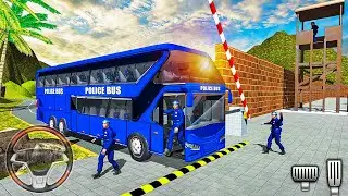 Police Bus Driving Simulator - Offroad Transport Duty - Android Gameplay
