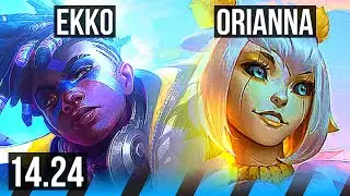 EKKO vs ORIANNA (MID) | VN Challenger | 14.24