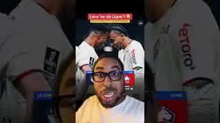Lens est premier de ligue 1 #shorts #ligue1 #football