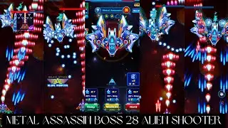 Metal Assassin Boss 28 Alien Shooter | Galaxy Attack Premium | Zambario Gamers