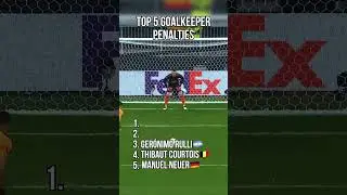 🥇first place is a Banger🤯 #football#ranking#top5#goalie#shorts