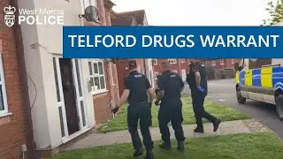Telford Drugs Warrant | Police Dogs | West Mercia Police