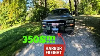Testing out Harbor Freight's 12,000LB Winch/Off-Road trail ride!