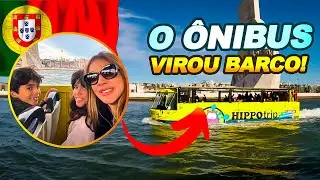 Ônibus Anfíbio em Lisboa- Hippo Trip