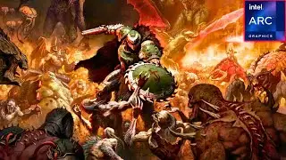 Doom: The Dark Ages Tested On The Intel Arc B570 (Retest)