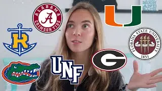 COLLEGE DECISION REVEAL 2021! (UMIAMI, FSU, UGA, UF, AND MORE)