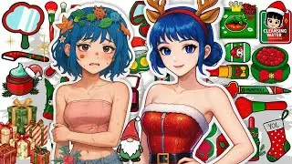 💖Сделай сам из бумаги💖 Рождественский Джоуи в KPOP-айдола! Трансформация в ASMR-сумку для ухода з...