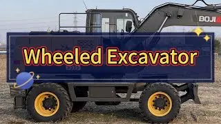 Come and check out this wheeled excavator. Is this what you're looking for?#excavator