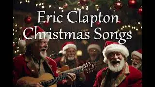 Smoke & Brass Blues | Eric Clapton Christmas Songs 🎶  Relaxing Blues G
