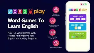 Word Games To Learn English - Reatime Multiplayers Games App