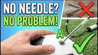 How To Fill Air In Ball Without Pin