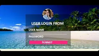 Login Form with HTML & CSS