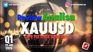 REVIEW Analisa Teknikal XAUUSD tgl 22 Jan 2026