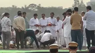Ajit pawar : दादांची राख सावडण्याचा संपूर्ण शेवटचा क्षण..🥺😔 कोण कोण उपस्थित आहे🤔