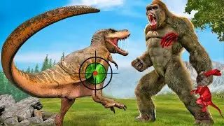 Deadly Dinosaur Hunter Sniper Animal Shooting Game Android Gameplay #4