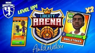 Mini BasketBall - Champion League Arena! Ankletaker x2! Level Up!