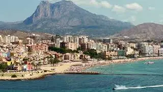 Coastal Paradise: Villajoyosa in 4K Drone Footage
