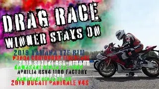 ULTIMATE SPORTS BIKE 2019 - DRAG RACING ALL OF 2019'S HOTTEST SPORTS BIKES!