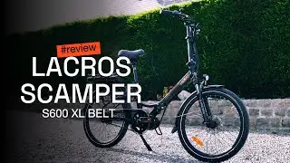 Lacros Scamper S600 XL Belt review: krachtige e-vouwfiets met middenmotor en riemaandrijving