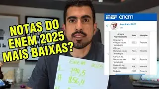 🤢 Que nota de REDA&Ccedil;&Atilde;O foi essa? [Notas ENEM 2025]
