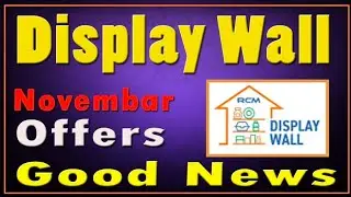 @laibhari #Display_wall #rcm_Good_news | Open Display wall | Rcm Good News Display Wall November |