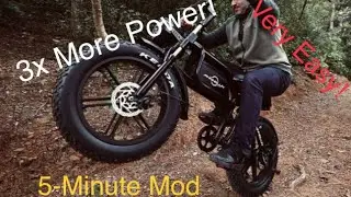 How to SHUNT your E-bike (3x POWER)