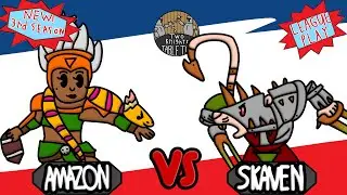 Are Amazons Still Crushing It? (Amazon VS Skaven) blood bowl season 3 gameplay