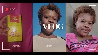 VLOG:New hair color ||Trying New Tea🙂‍↔️||Lots of Yapping•Stories 😅Namibian youtuber 