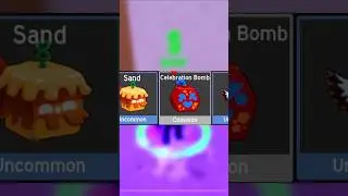 Rolling celebration bomb in blox fruits #bloxfurit