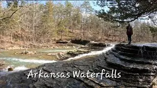 Поход к 5 водопадам по одной тропе в заповеднике Richland Creek Wilderness в Арканзасе