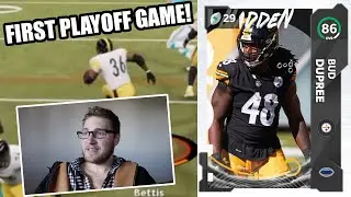 First game in the playoffs | Pittsburgh Steelers theme ultimate team Madden 21