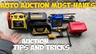 TOOLS YOU'LL NEED WHEN BUYING CARS FROM THE AUTO AUCTION *TIPS AND TRICKS*