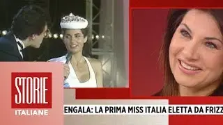 Miss Italia 1988, Nadia Bengala,  ricorda Fabrizio Frizzi- Storie italiane 26/03/2019