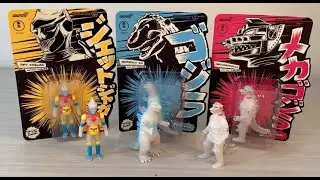 Super7 San Diego Comic Con EXCLUSIVE Glow in the Dark Godzilla, Mechagodzilla and Jet Jaguar Review