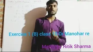 exercise 1 (B) class 10 math Q1 Q2 Q3 Q4 Q5 Q6 Q7 Q8 important question math