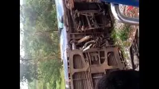 Train accident spot near Suldhal Sulebhavi