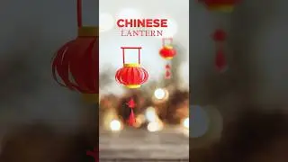 WOW! Make This Stunning DIY Chinese Lantern in Minutes ✨ | Paper Lantern Craft #Shorts