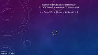 Equation produit
