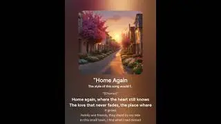 Home Again &ndash; Heartfelt USA-Inspired Song | Melodic Expression।।