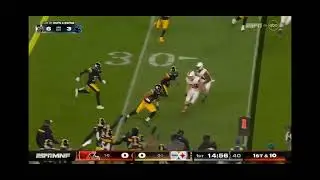 Deshaun Watson throws a Pick 6 first play vs steelers