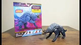 Playmates Toys Monsterverse Frost Vark From Monarch Legacy of Monsters Unboxing & Reviews