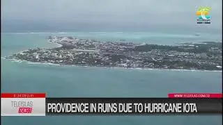 #TeleislasNews #English #OldProvidence | Providence in ruins due to hurricane IOTA.