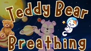 Bedtime Sleep Meditation for Kids | To Relax & Fall Asleep Gently - Teddy Bear Breathing
