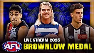2025 AFL Brownlow Medal Live Reaction Stream!!!