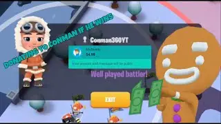 Donating To Conman360 Live IF He Wins This Game