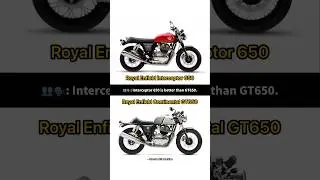 Royal Enfield Interceptor 650 vs Continental GT650 | Rajat Dhamija | Muscle with Machine #motorcycle