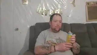 Ghost energy blue rasberry sour patch kids with daddy not for kids under 18 its a energy drink. 