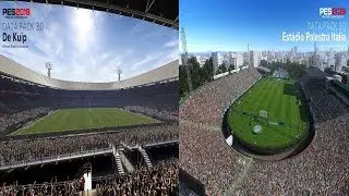 PES 2019 Data Pack 3.0 - New Stadium | De Kuip & Est&aacute;dio Palestra It&aacute;lia